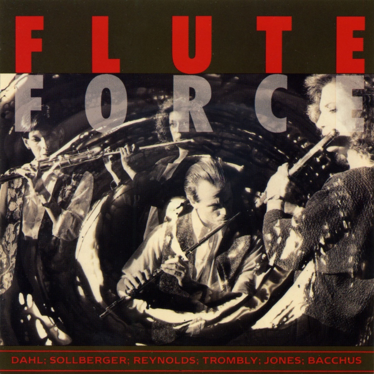 Flute Force by Wendy Stern, Flute Force, Rie Schmidt, Gretchen Pusch & Peter Bacchus album cover