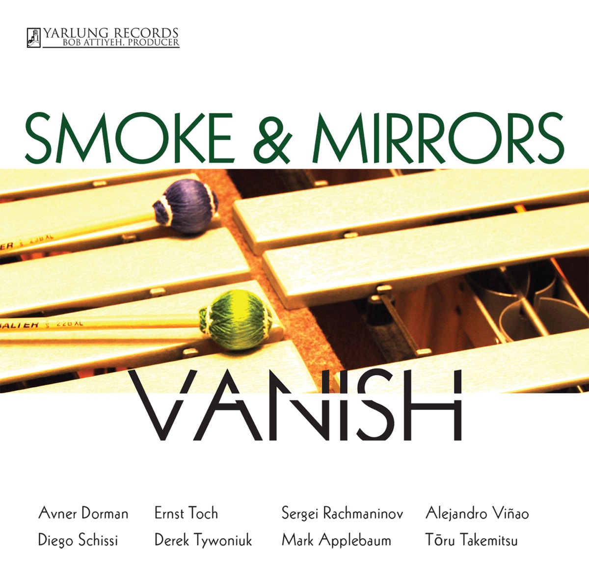 Smoke and Mirrors: Vanish by Smoke and Mirrors Percussion Ensemble album cover