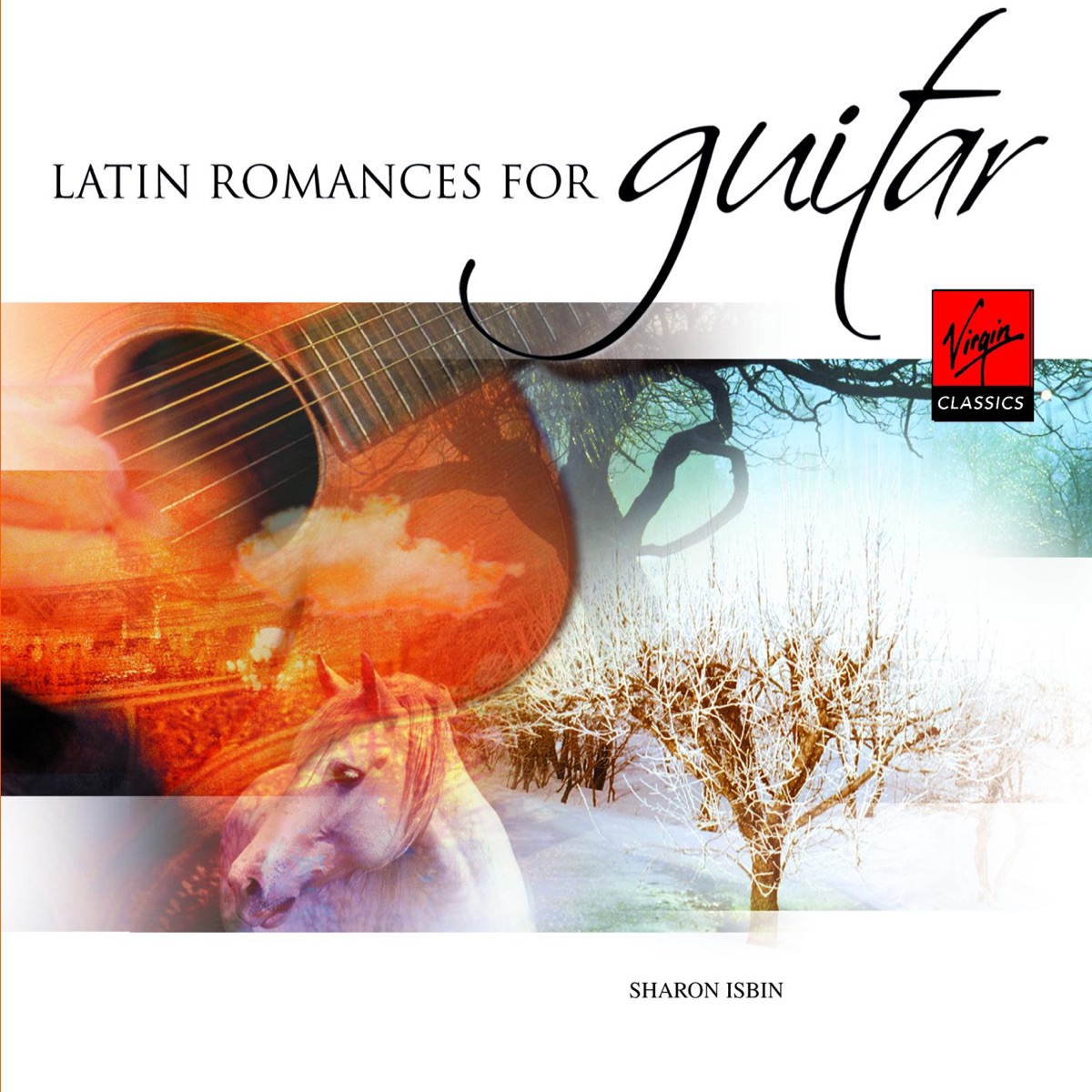 Latin Romances for Guitar by Sharon Isbin album cover