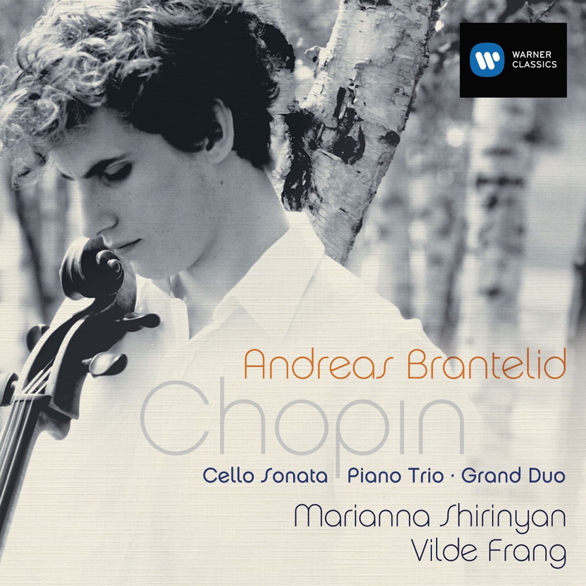 Chopin: cello music by Andreas Brantelid album cover