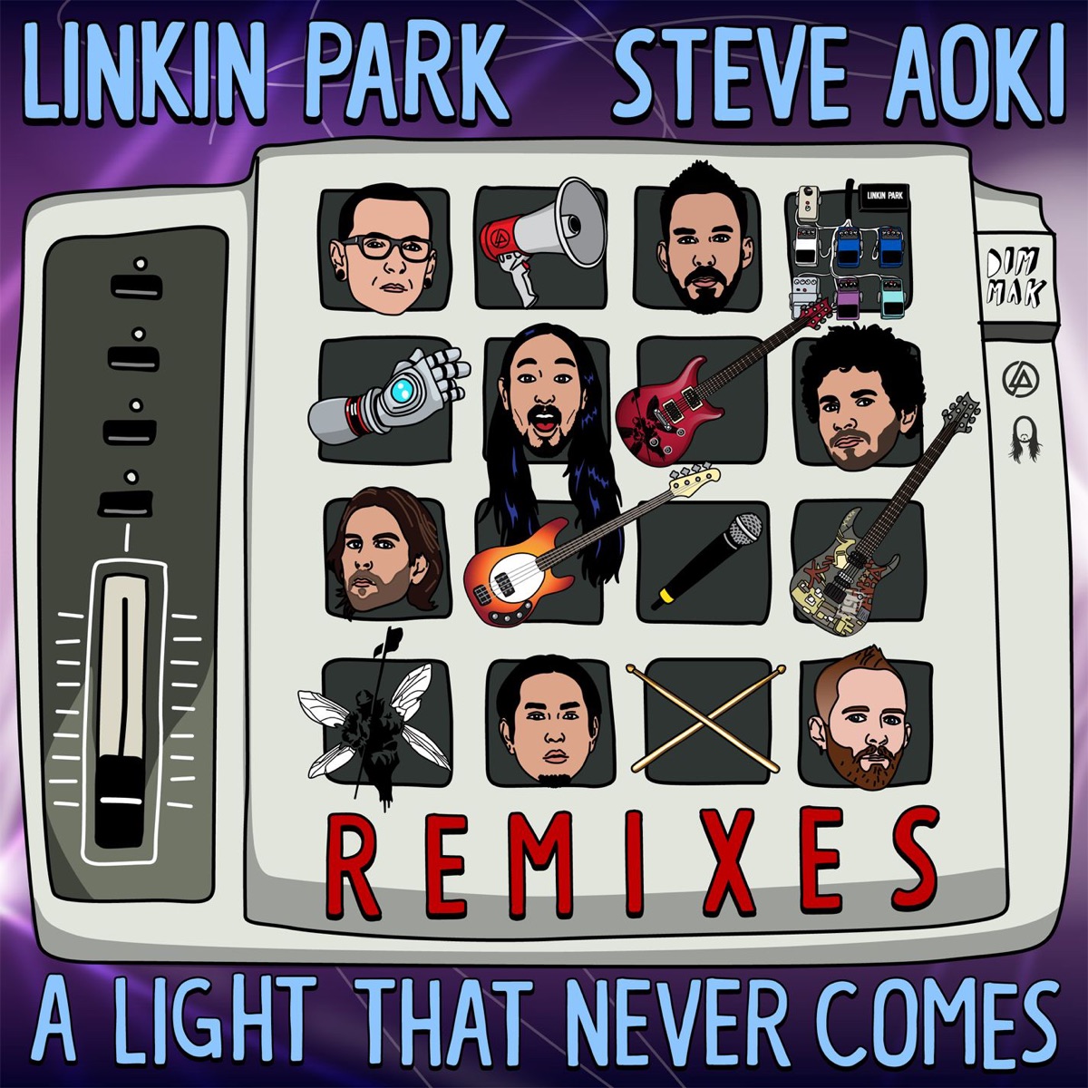 A LIGHT THAT NEVER COMES (Remixes) - EP by LINKIN PARK & Steve Aoki album cover