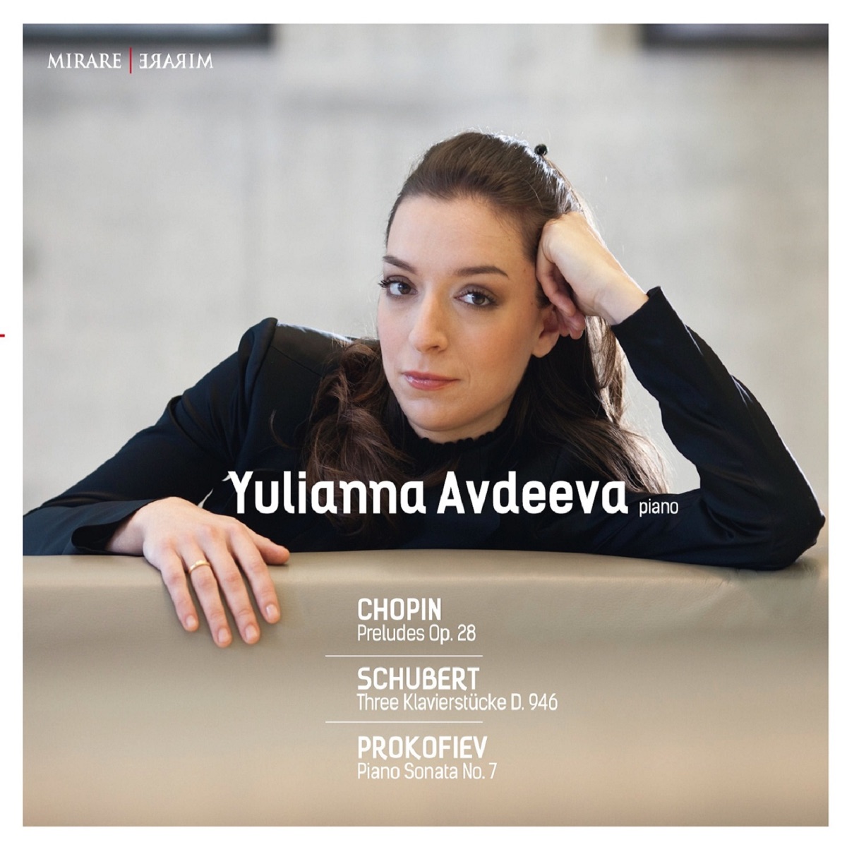 Chopin, Schubert & Prokofiev by Yulianna Avdeeva album cover