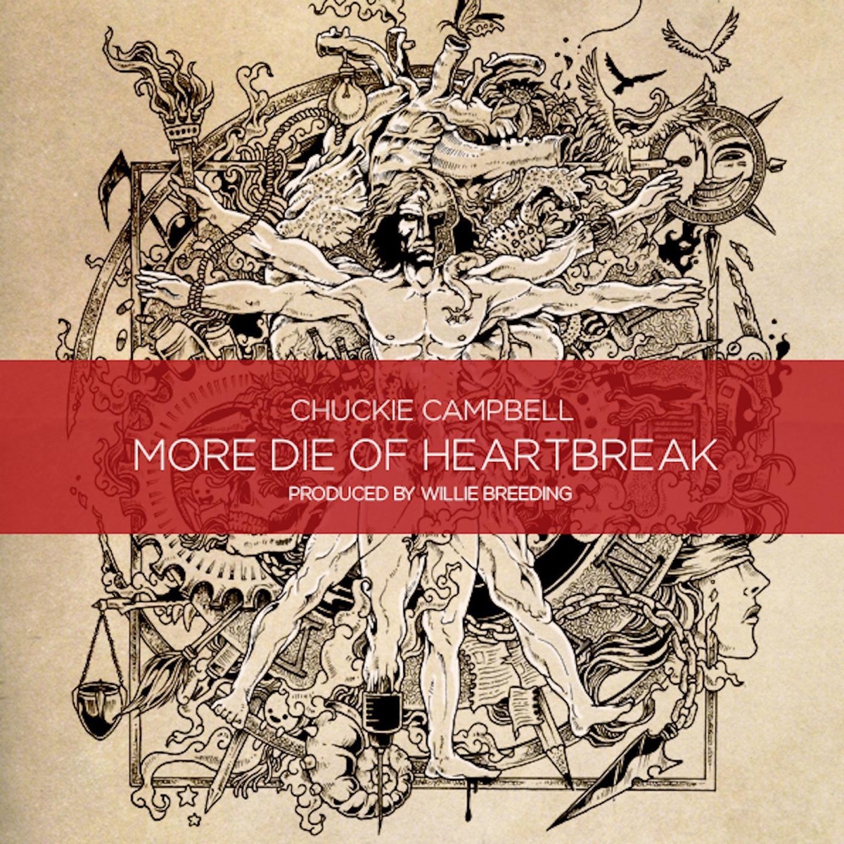 More Die of Heartbreak by Chuckie Campbell album cover