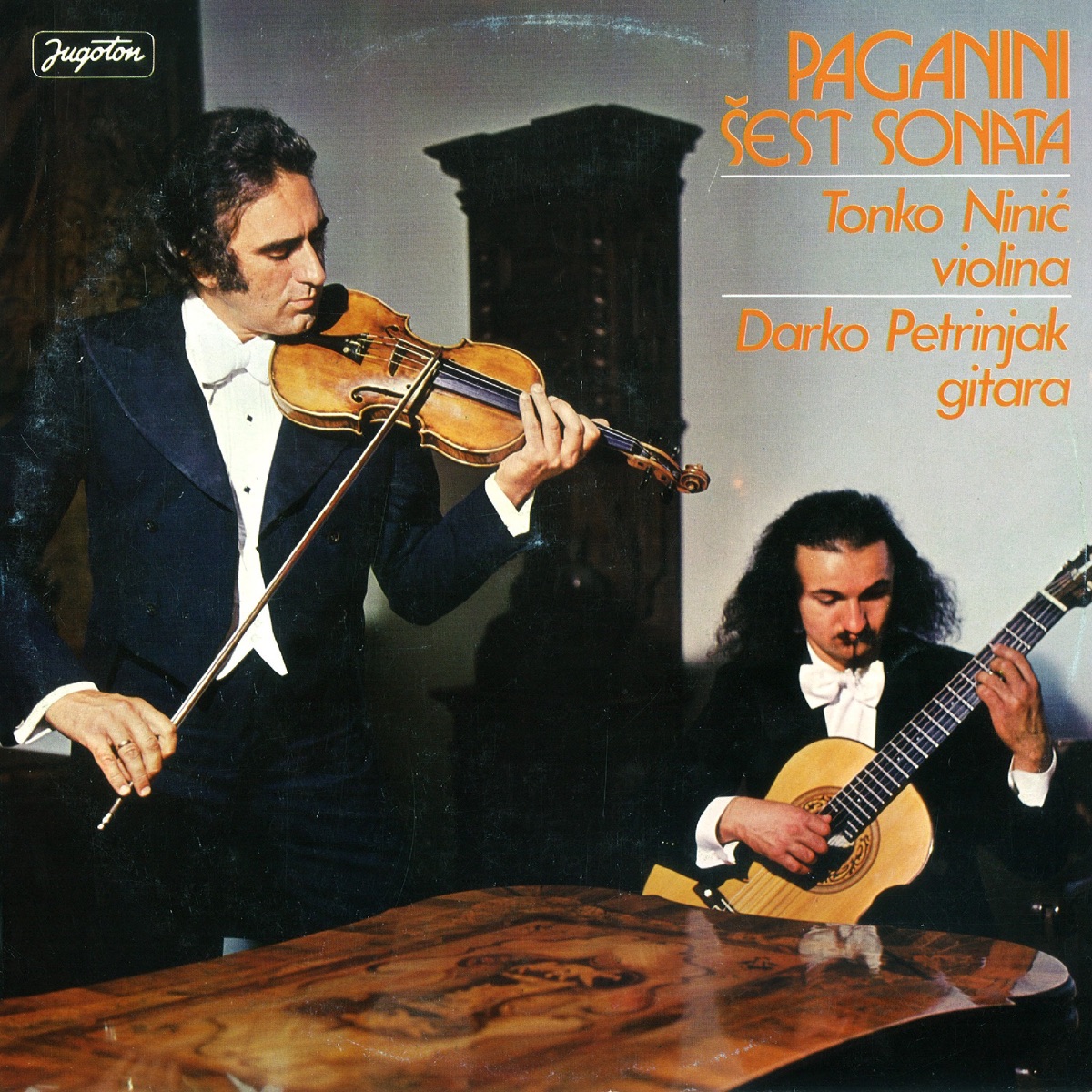 Paganini - Šest Sonata by Darko Petrinjak & Tonko Ninic album cover