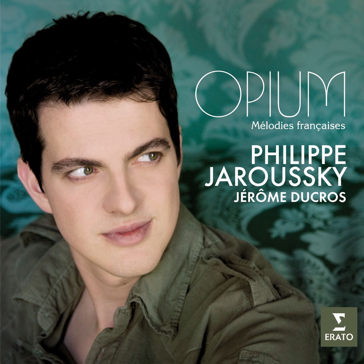 Opium - Mélodies Françaises by Emmanuel Pahud, Gautier Capuçon, Jérôme Ducros, Philippe Jaroussky & Renaud Capuçon album cover