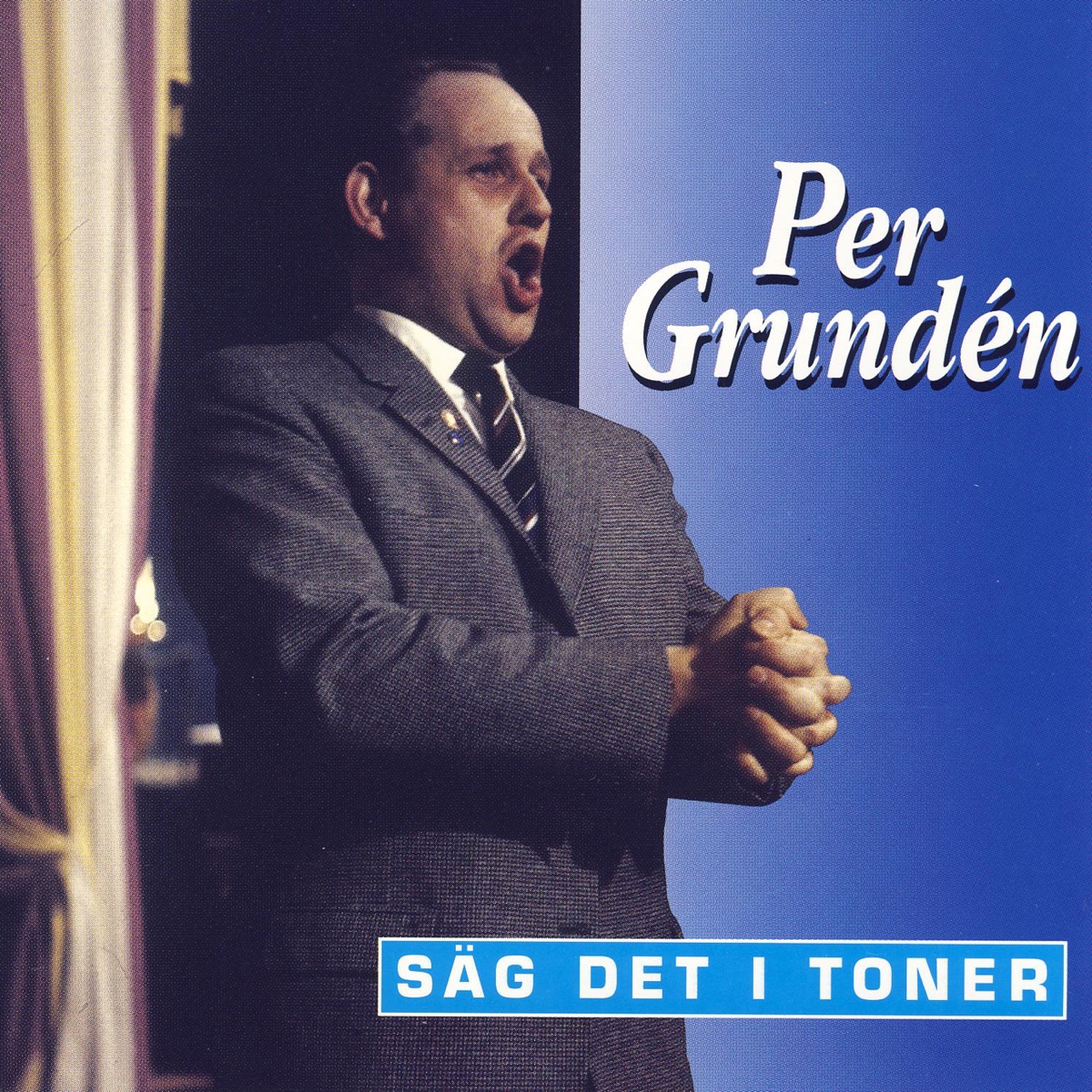 Säg det i toner by Per Grunden album cover