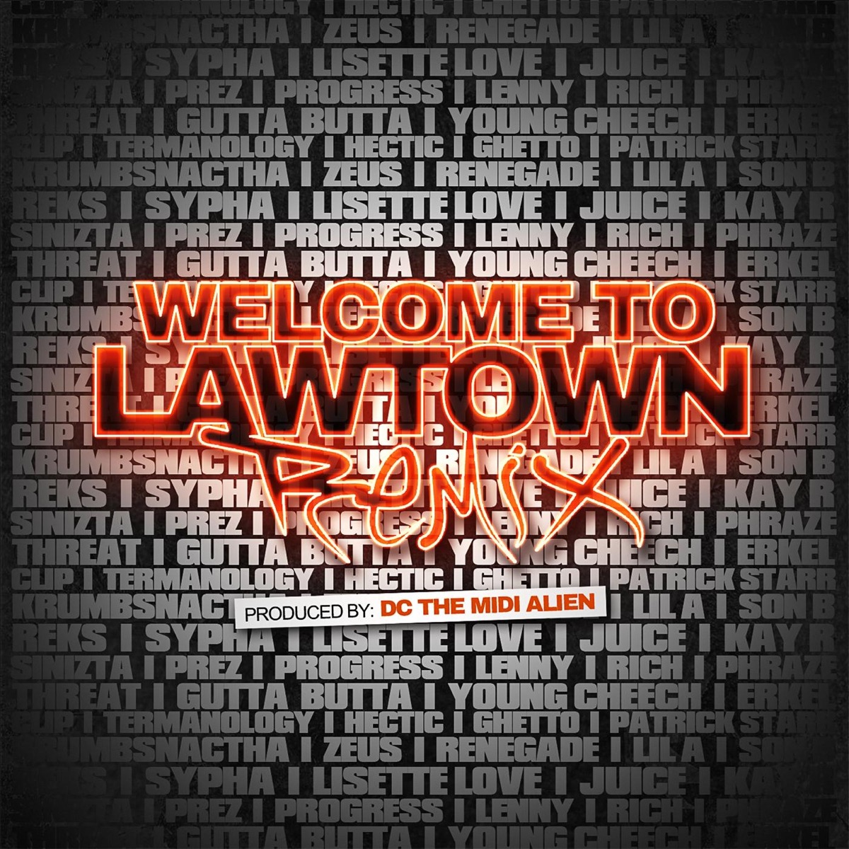 Welcome to Lawtown (Remix) - EP by Clip album cover