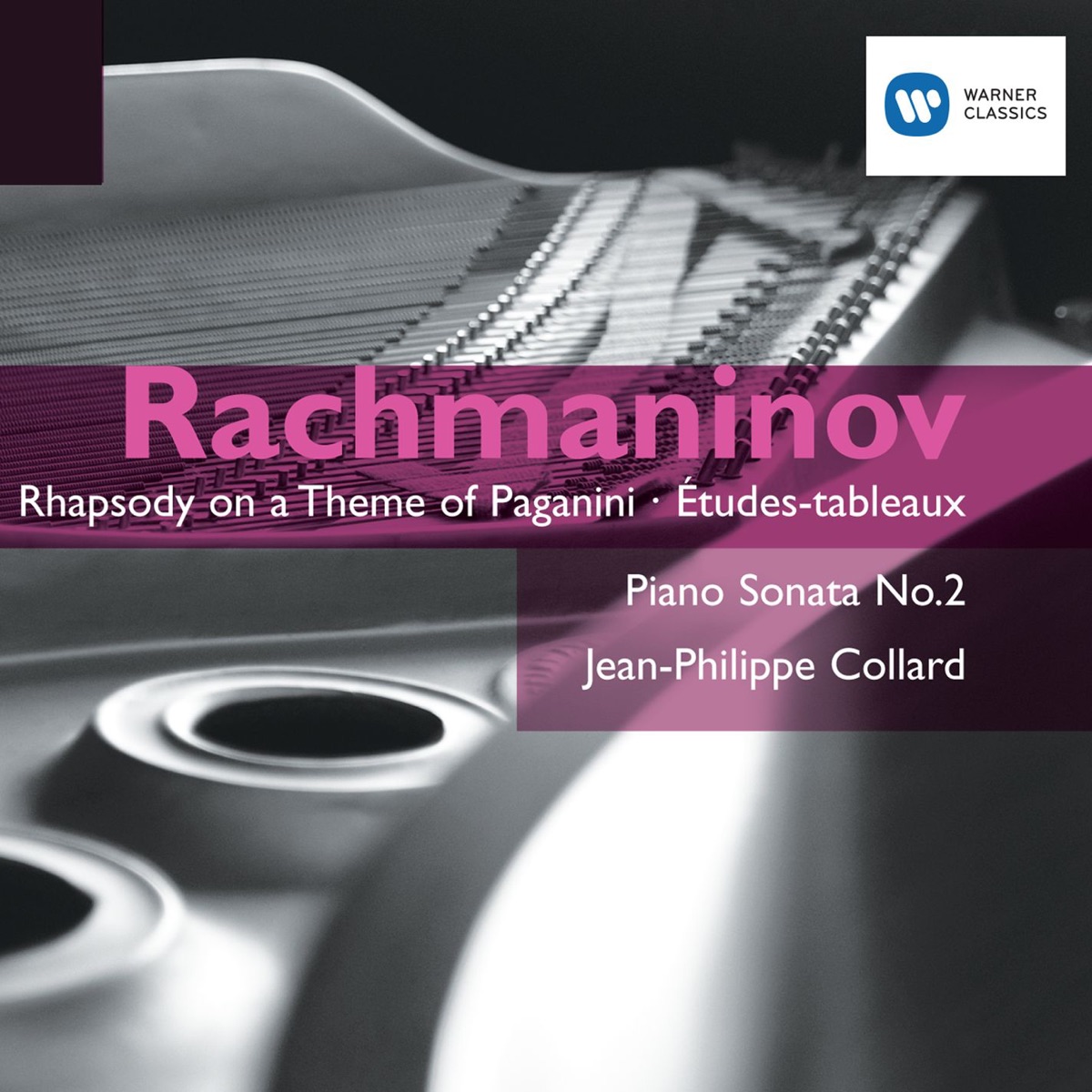 Rachmaninov: Rhapsody on a Theme of Paganini - Études-tableux - Piano Sonata No.2 by Jean-Philippe Collard album cover
