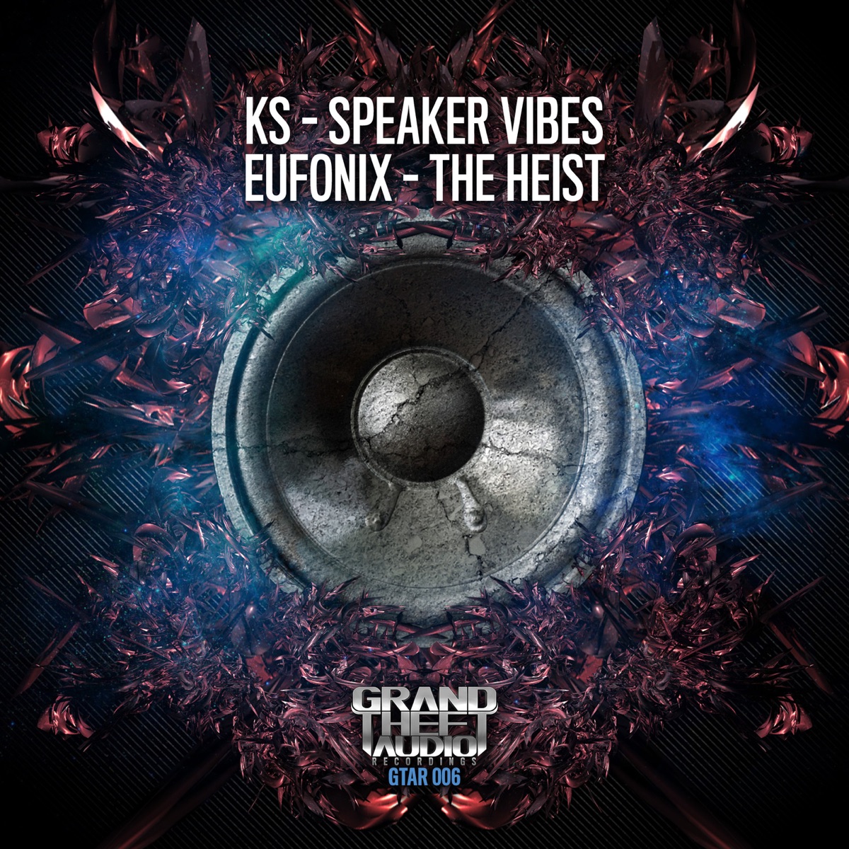 Speaker Vibes / The Heist - Single by K.S & EUFONIX album cover