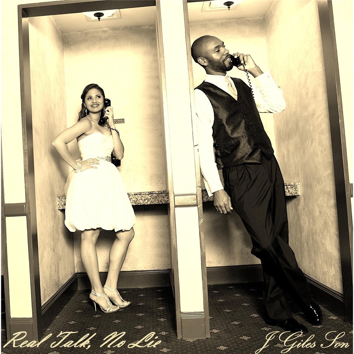 Real Talk, No Lie by J-Giles Son album cover