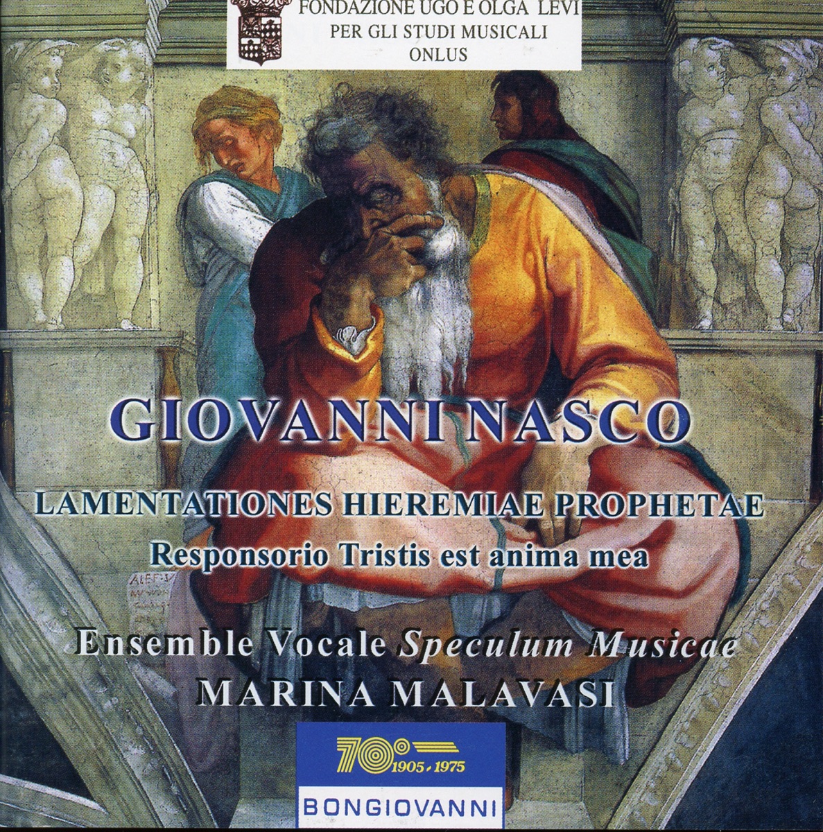 Nasco: Lamentationes Hieremiae Prophetae by Marina Malavasi & Speculum Musicae album cover
