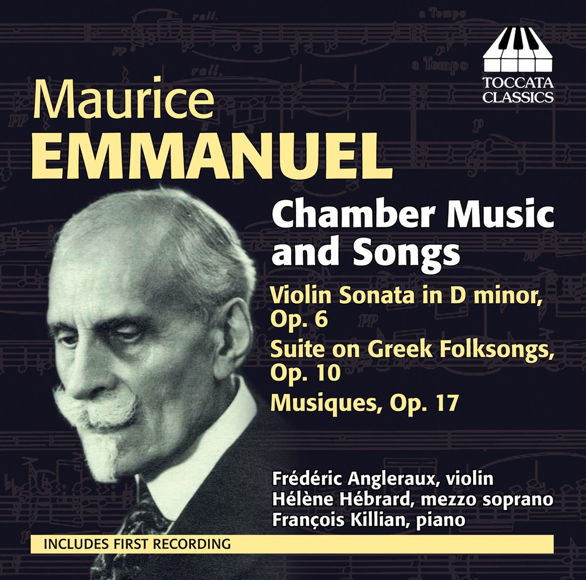 Emmanuel: Chamber Music and Songs by Frederic Angleraux, Helene Hebrard & Francois Killian album cover