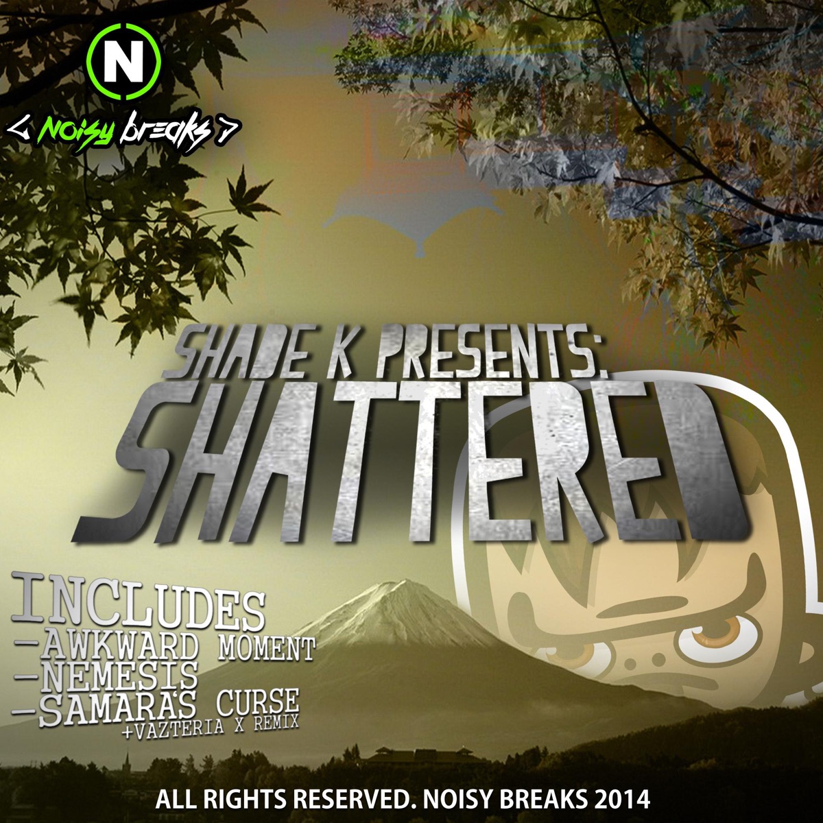 Shattered - EP by Shade K album cover