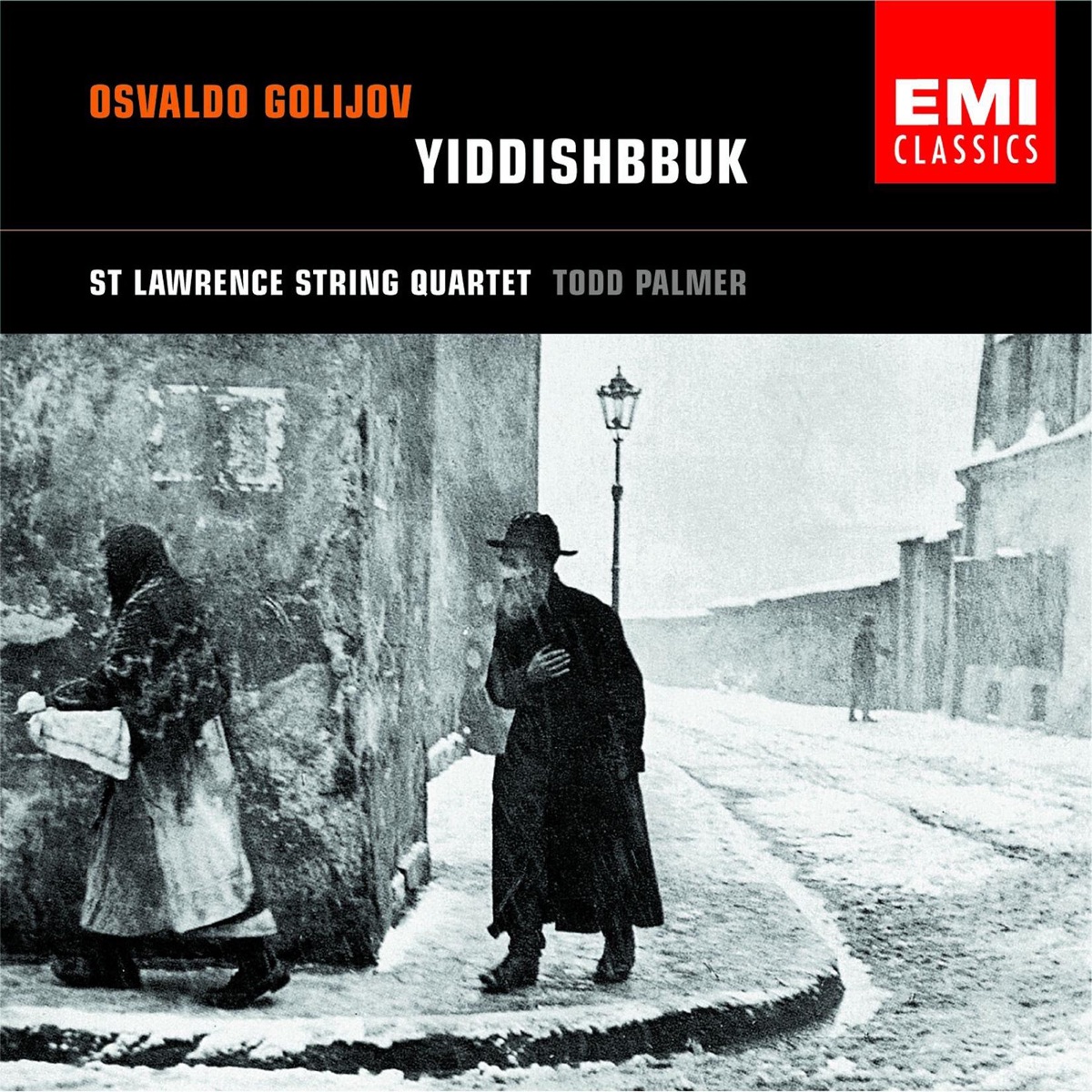 Golijov: Yiddishbbuk by St. Lawrence String Quartet & Todd Palmer album cover