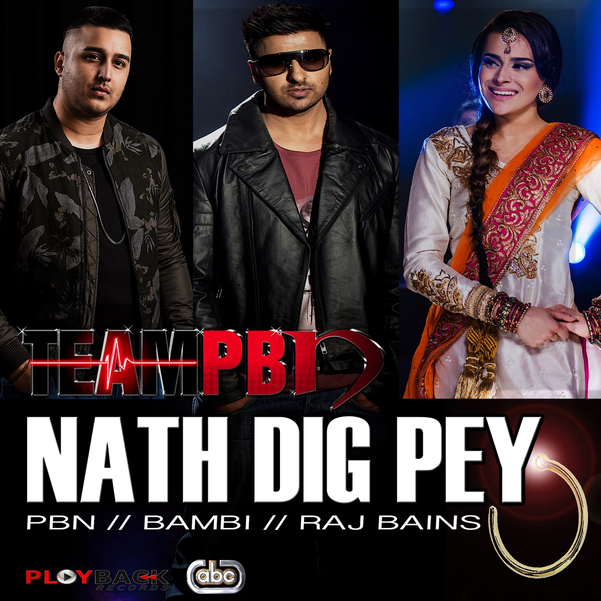 Nath Dig Pey - Single by PBN, Bambi & Raj Bains album cover