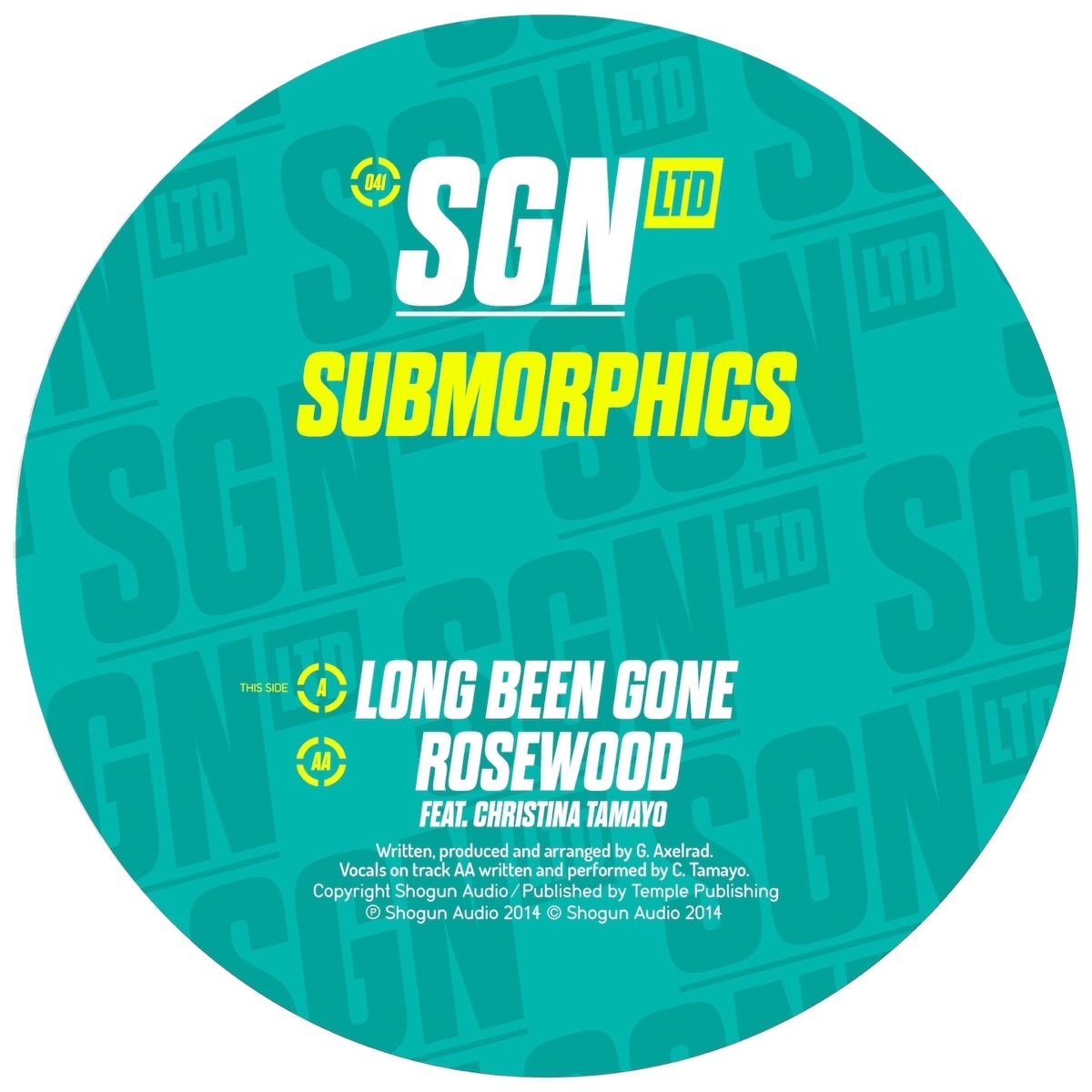 Long Been Gone / Rosewood - Single by Submorphics album cover