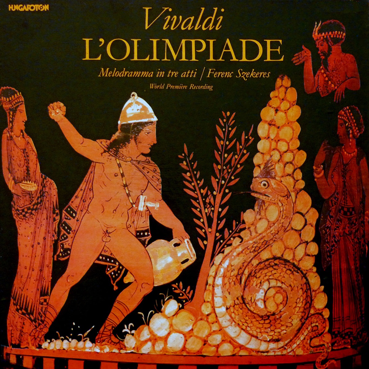 L'Olimpiade (Hungaroton Classics) by Hungarian State Orchestra, Ferenc Szekeres, Kolos Kováts & Mária Zempléni album cover