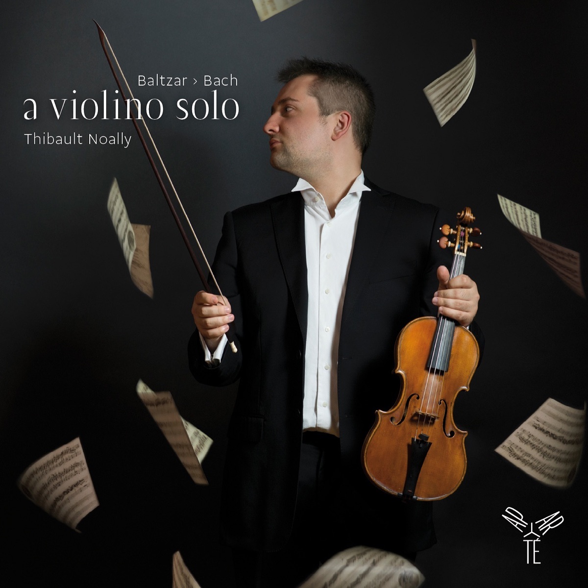 Baltzar, Bach: a violino solo by Thibault Noally album cover