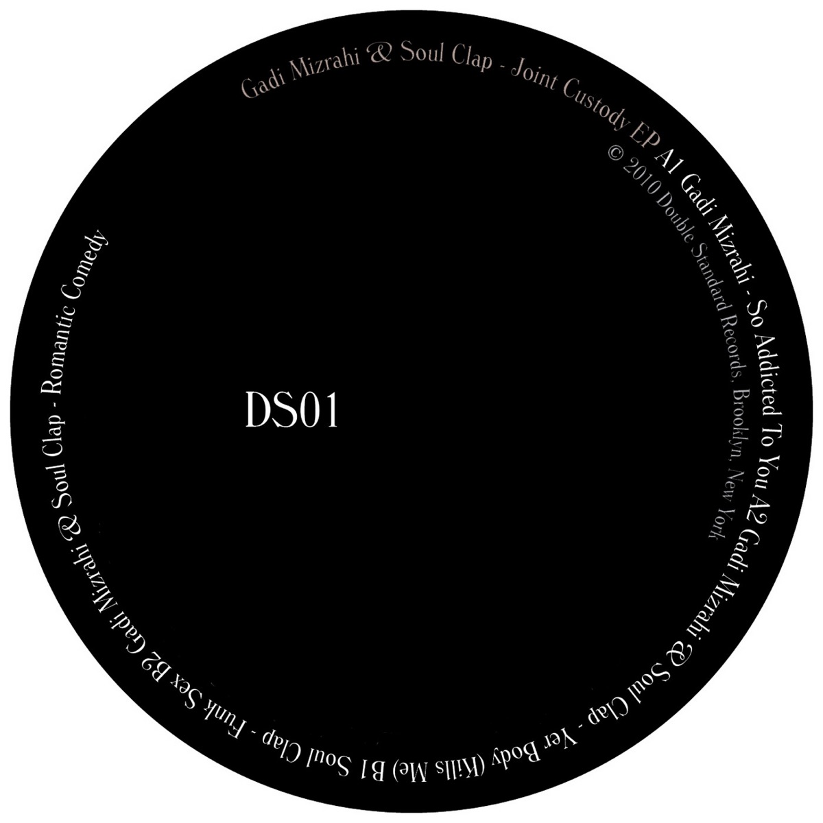 Joint Custody - EP by Gadi Mizrahi & Soul Clap album cover