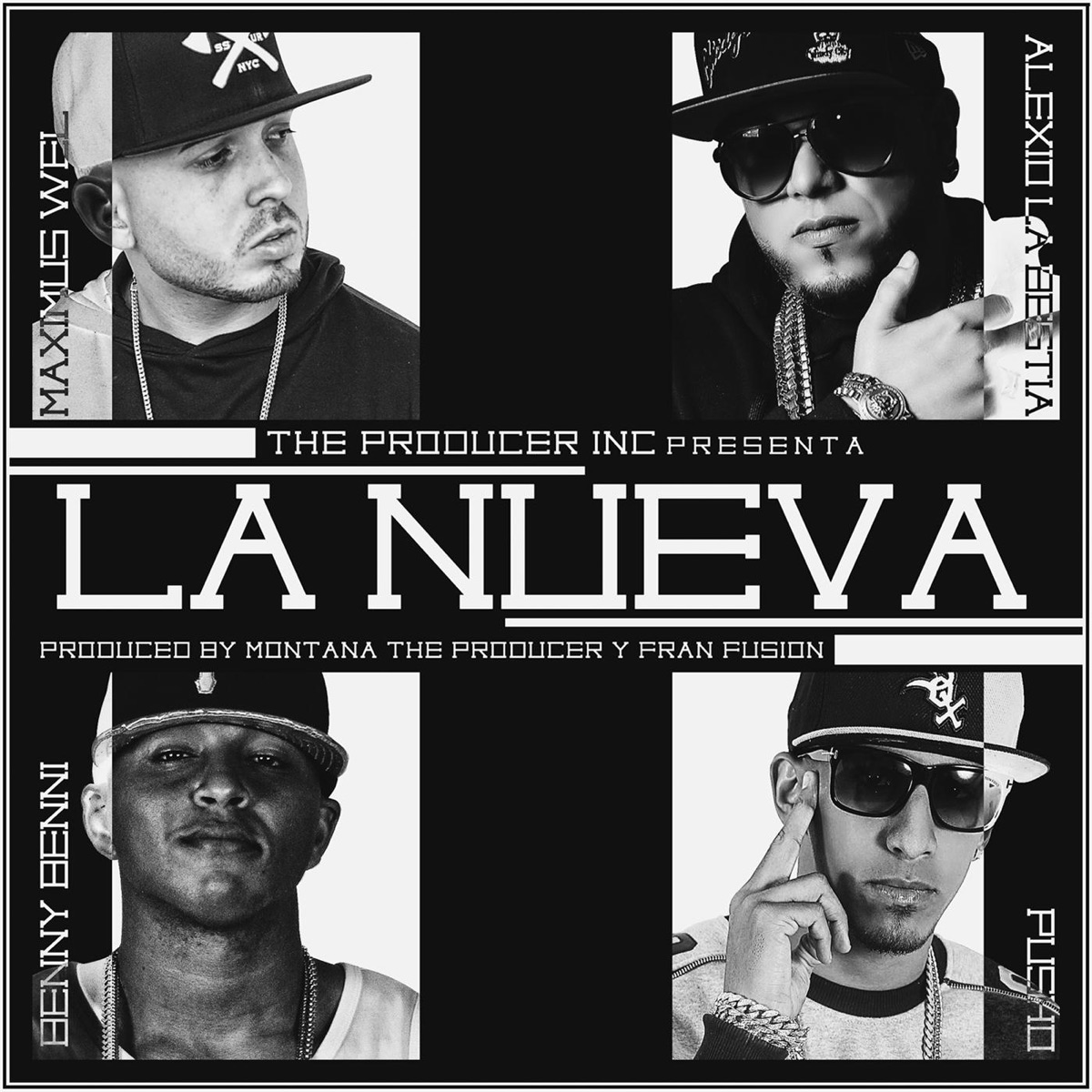 La Nueva (feat. Pusho, Benny Benni & Alexio la Bestia) - Single by Maximus Wel album cover
