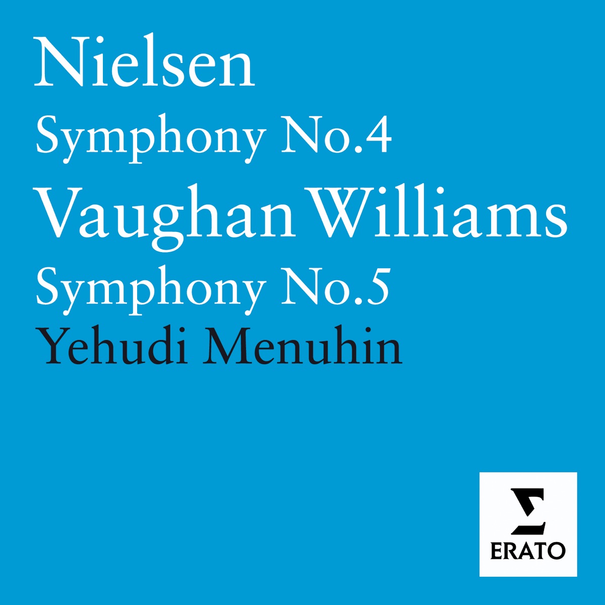 Neilsen / Vaughan Williams : Violin concerto/Symphony No. 5 by Arve Tellefsen & Royal Philharmonic Orchestra album cover