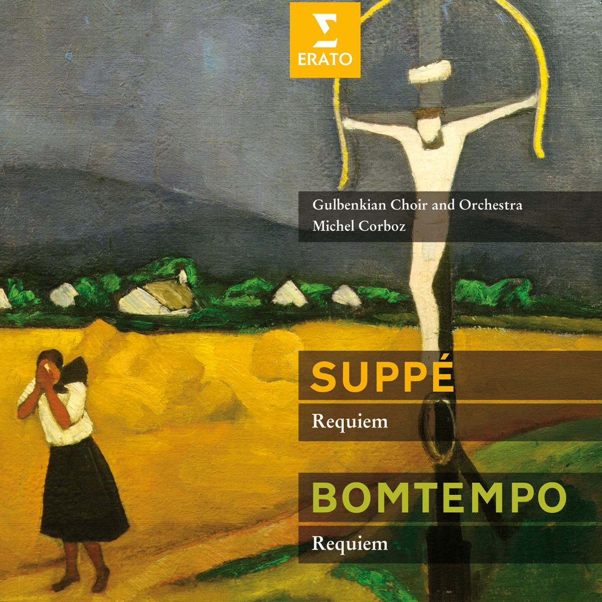 Bontempo & Suppe: Requiem by Michel Corboz, Gulbenkian Orchestra & Chorus of the Gulbenkian Foundation, Lisbon album cover
