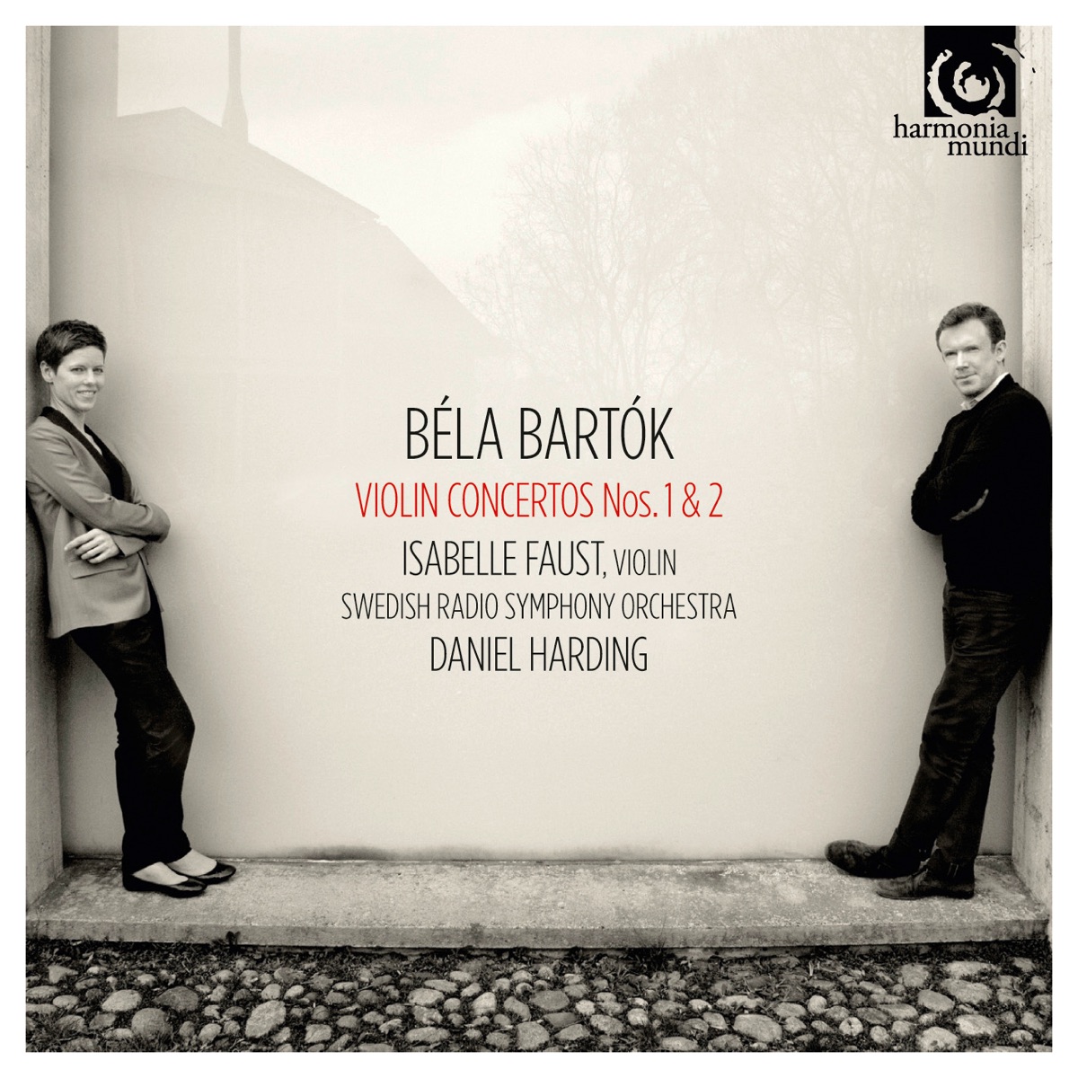 Bartók: Violin Concertos No. 1 & 2 by Isabelle Faust, Swedish Radio Symphony Orchestra & Daniel Harding album cover