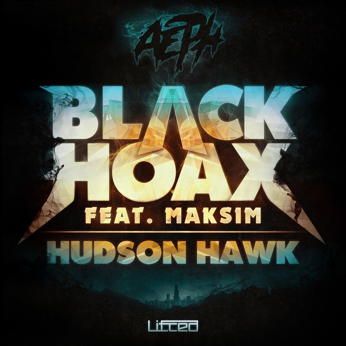 Black Hoax (feat. Maksim) / Hudson Hawk - Single by Aeph album cover