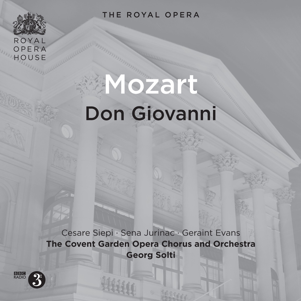 Mozart: Don Giovanni, K. 527 (Live) by Cesare Siepi, Sir Georg Solti, Orchestra of the Royal Opera House, Chorus of the Royal Opera House, Covent Garden, Sena Jurinac, Geraint Evans, Mirella Freni, Leyla Gencer, Richard Lewis, Robert Savoie, David Ward & David Webster album cover