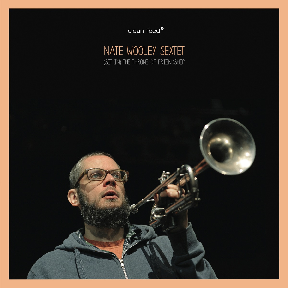 (Sit In) The Throne of Friendship [feat. Josh Sinton, Matt Moran, Eivind Opsvik, Dan Peck & Harris Eisenstadt] by Nate Wooley Sextet album cover