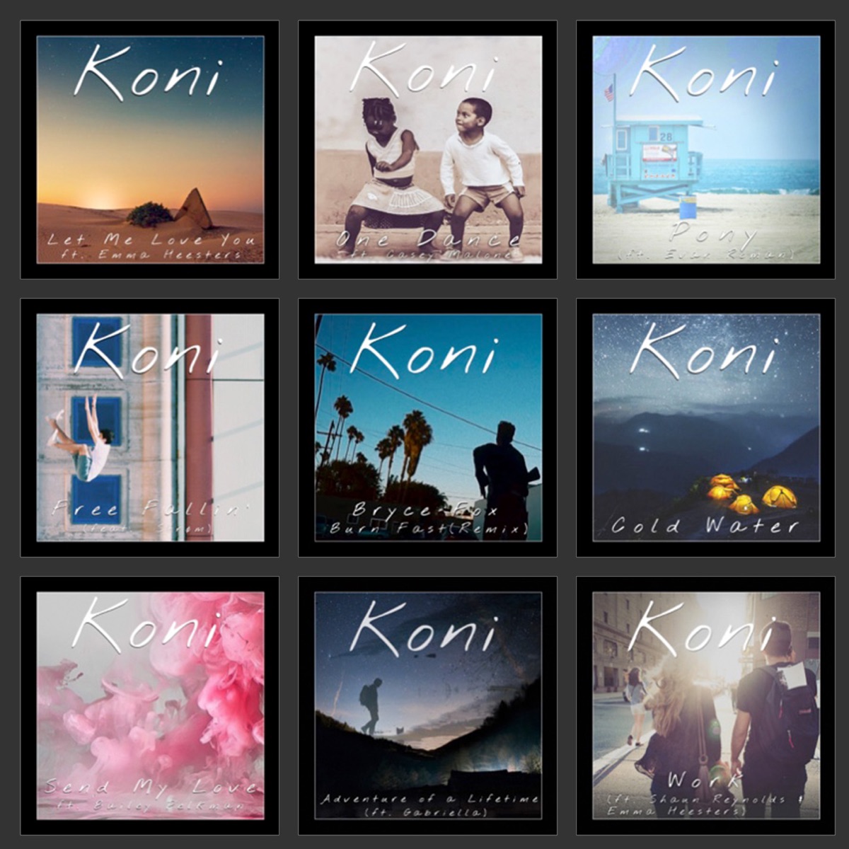 Koni - Instrumentals by Koni album cover