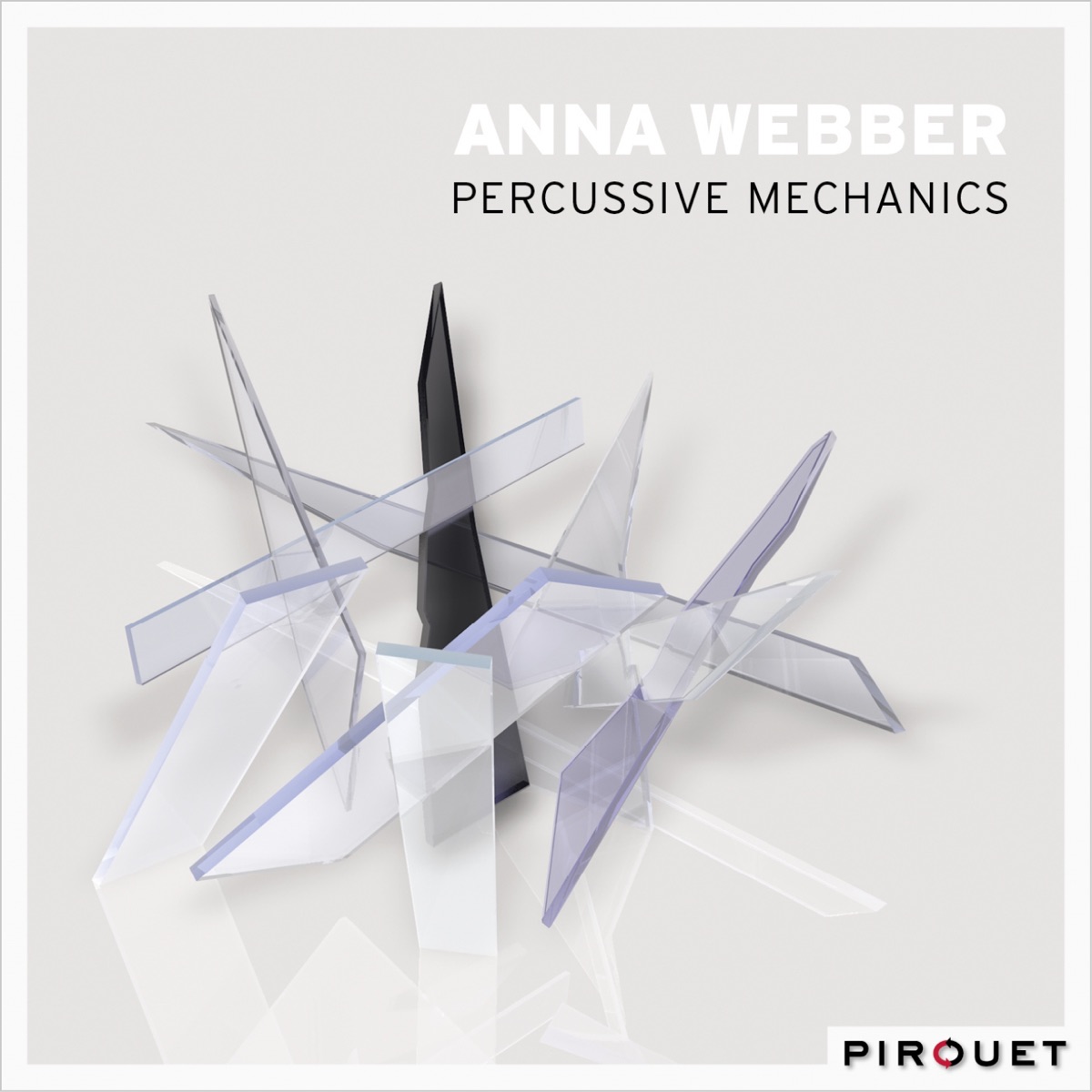 Percussive Mechanics (feat. Julius Heise, Max Andrzejewski, Martin Kruemmling, James Wylie, Igor Spallati & Elias Stemeseder) by Anna Webber album cover