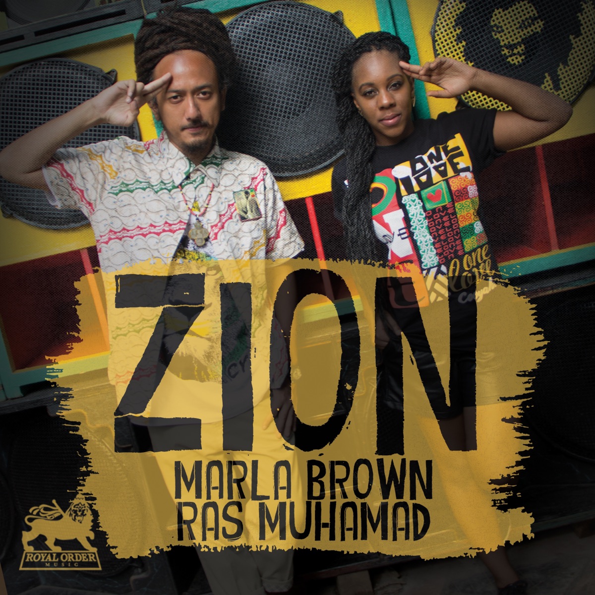 Zion (feat. Ras Muhamad) - Single by Marla Brown album cover