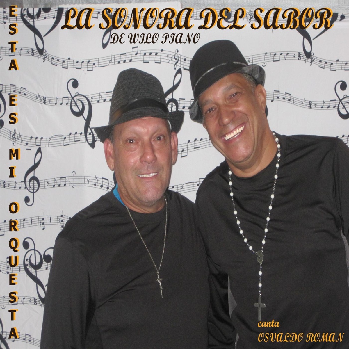 Esta Es Mi Orquesta - Single by Wilo Piano, La Sonora del Sabor & Osvaldo Román album cover