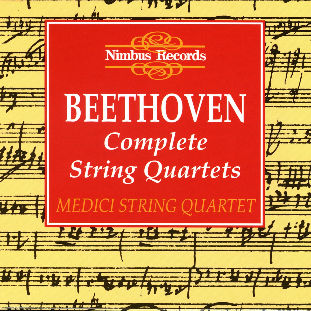 Beethoven: Complete String Quartets by Medici String Quartet album cover