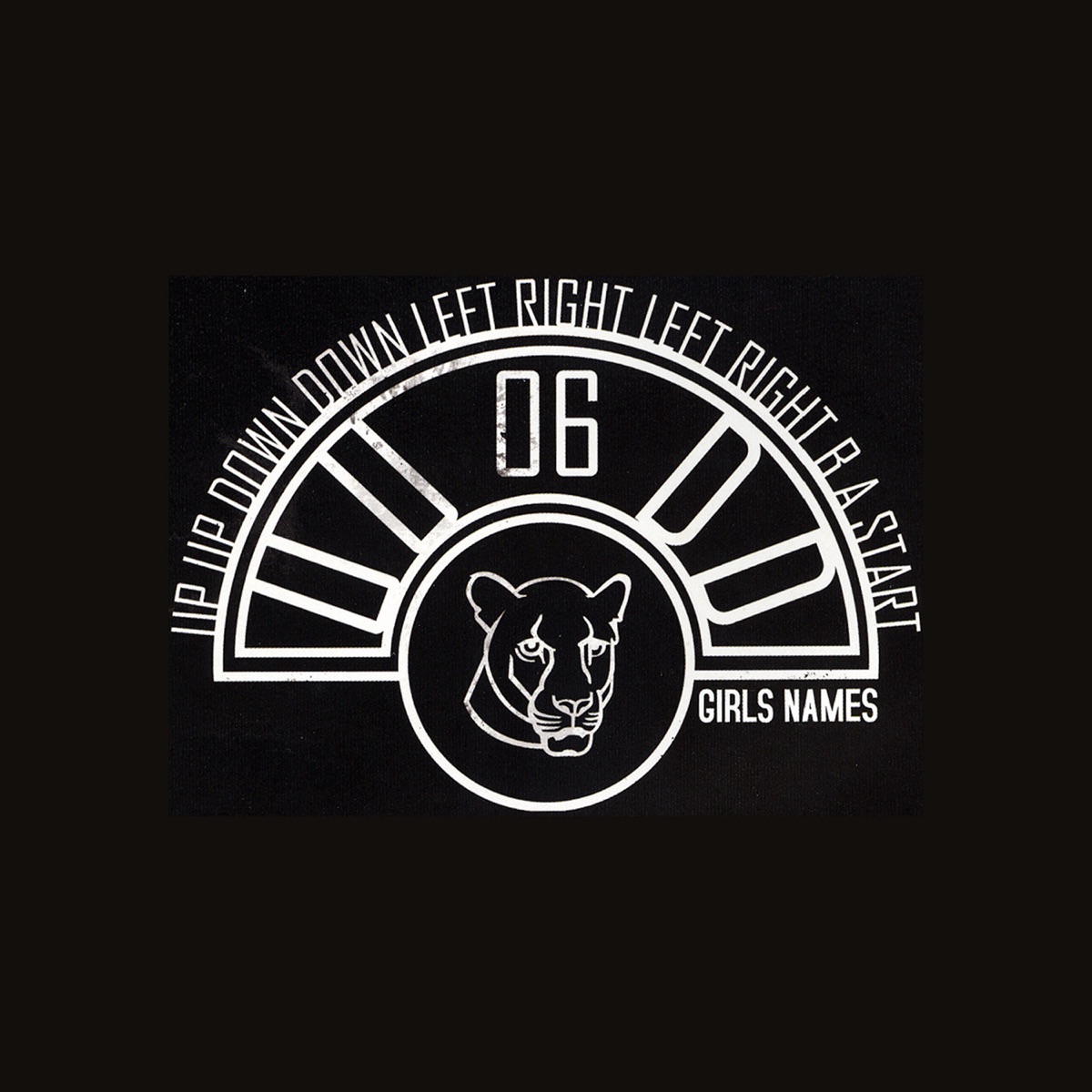 Girl's Names - EP by Up Up Down Down Left Right Left Right B & Start album cover