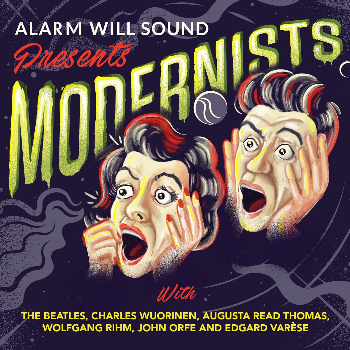 Modernists by Alarm Will Sound & Alan Pierson album cover