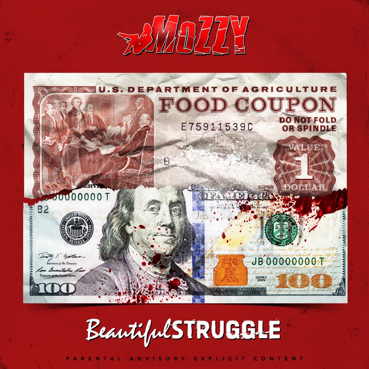 Beautiful Struggle by Mozzy album cover artwork