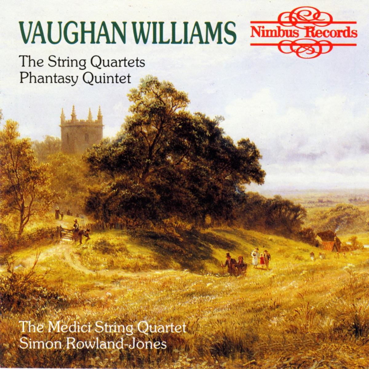 Vaughan Williams: The String Quartets & Phantasy Quintet by Medici String Quartet & Simon Rowland-Jones album cover