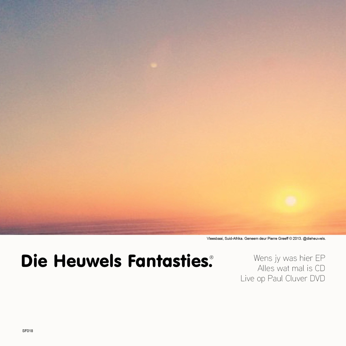 Wens Jy Was Hier - EP by Die Heuwels Fantasties album cover