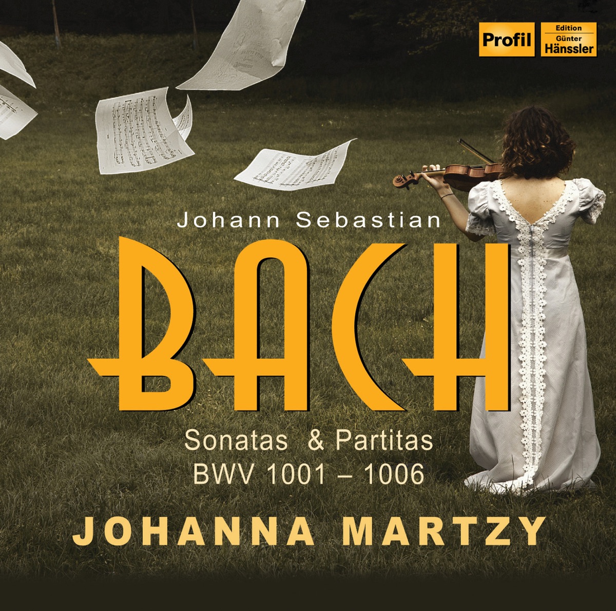 Bach: Violin Sonatas & Partitas, BWV 1001-1006 by Johanna Martzy album cover