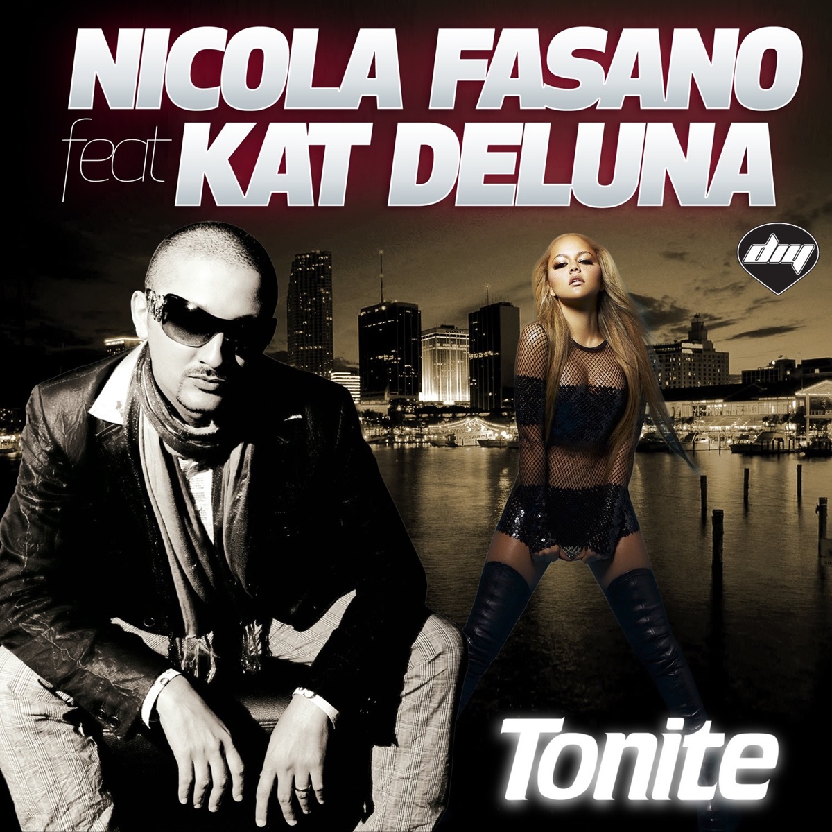 Tonite (feat. Kat DeLuna) - EP by Nicola Fasano album cover