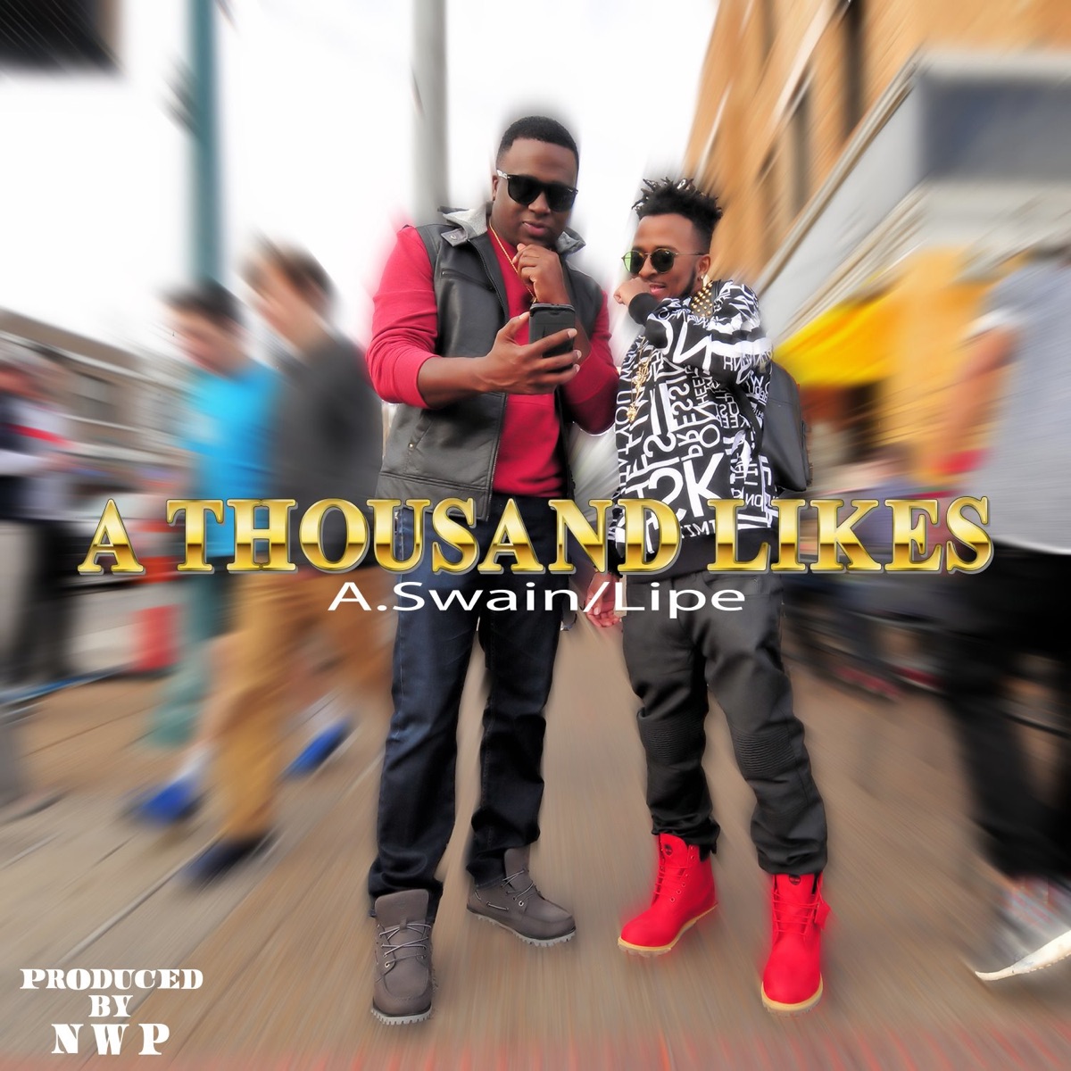 A Thousand Likes - Single by A.Swain & Lipe album cover