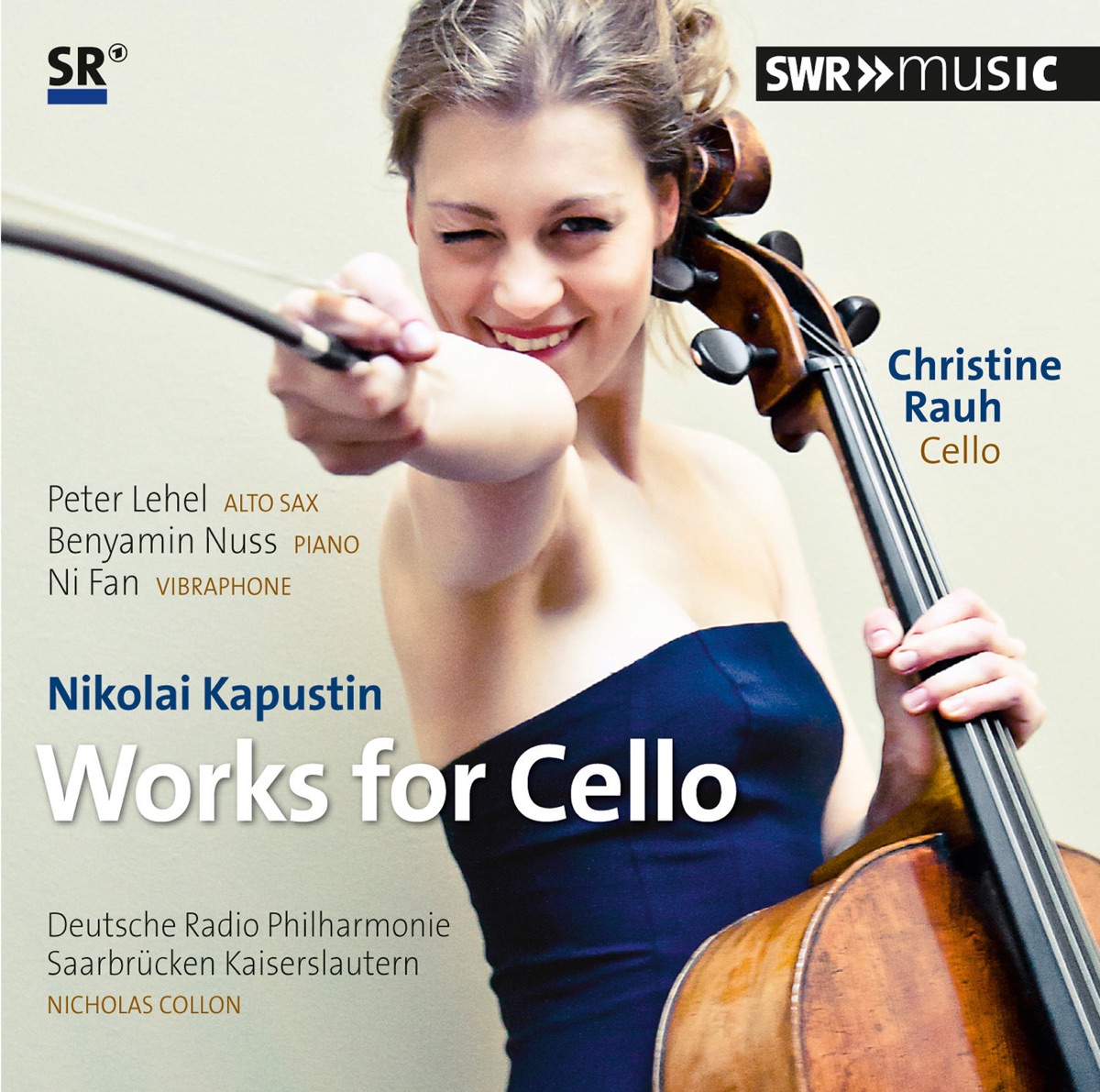Kapustin: Works for Cello by Christine Rauh album cover