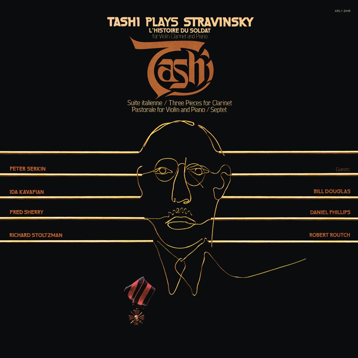 Tashi Plays Stravinsky by Tashi album cover