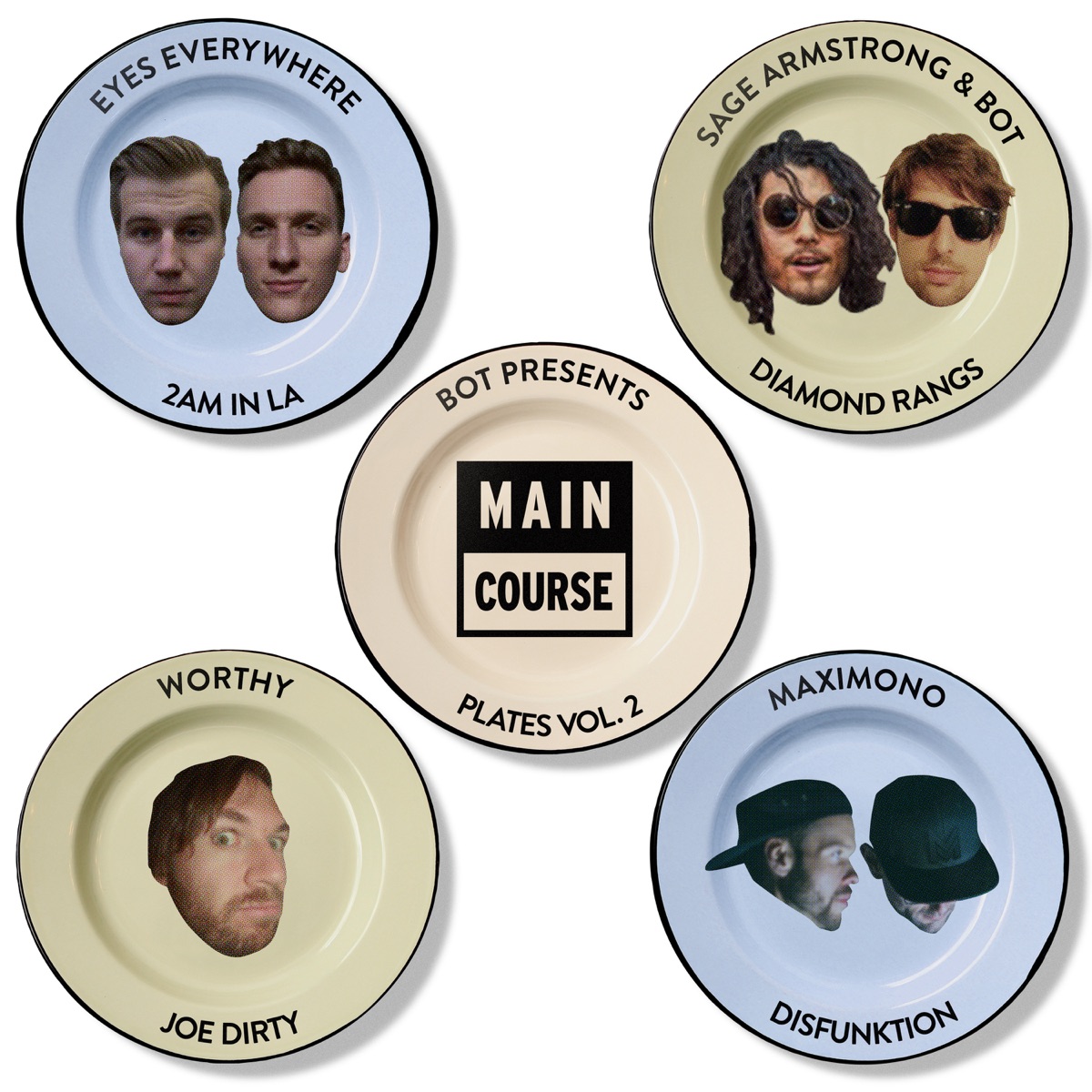 Plates, Vol. 2 - EP by BOT album cover