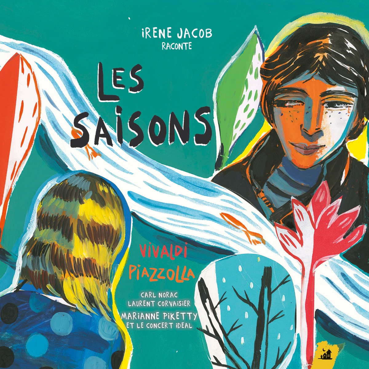 Les Saisons by Irène Jacob, Le Concert Idéal & Marianne Piketty album cover