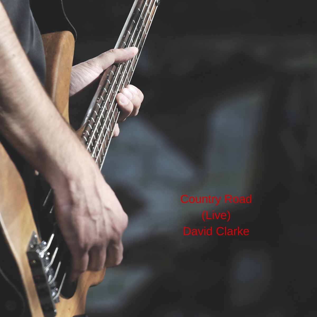 Country Road (Live) - Single by David Clarke album cover