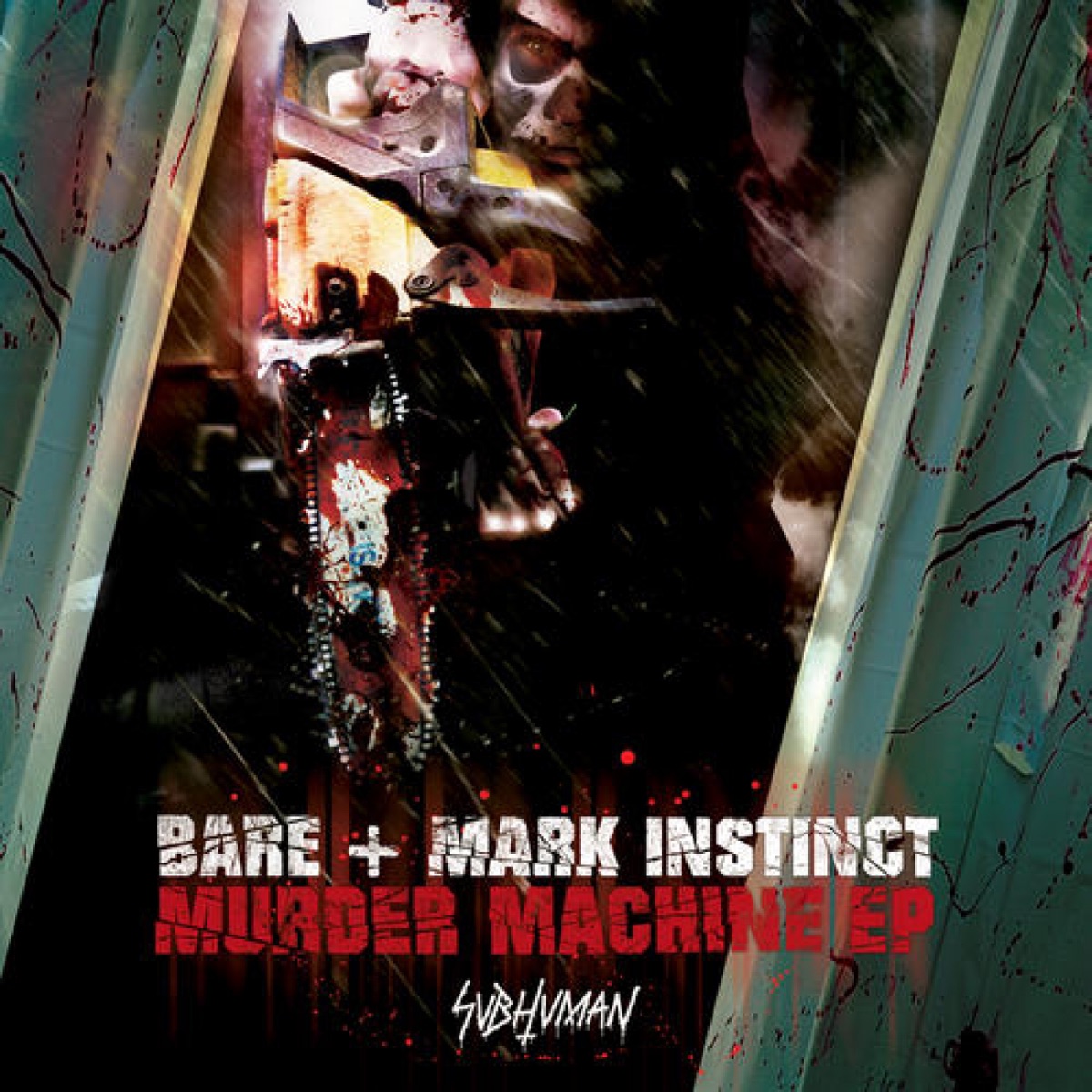 Murder Machine EP by Dieselboy, Mark Instinct & Bare album cover