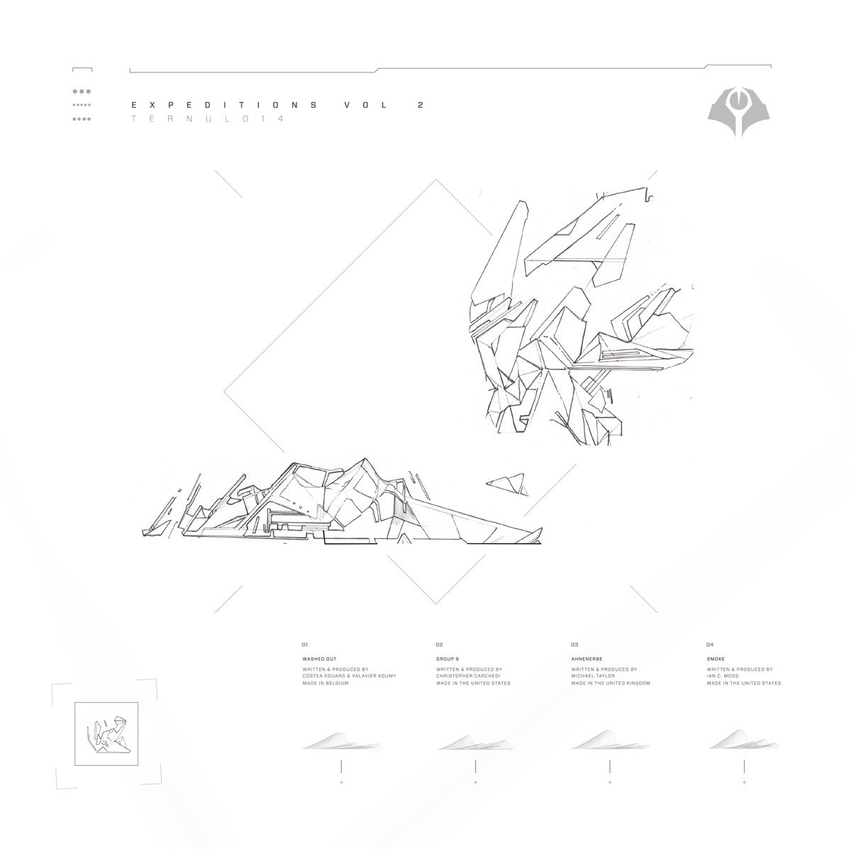 Expeditions Volume 2 - EP by Dyl, Cirrus, Antagonist, Eelko & Hedén album cover